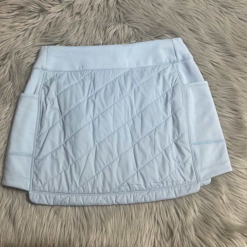 Smartwool Light Blue Quilted Skirt - Picture 3 of 4